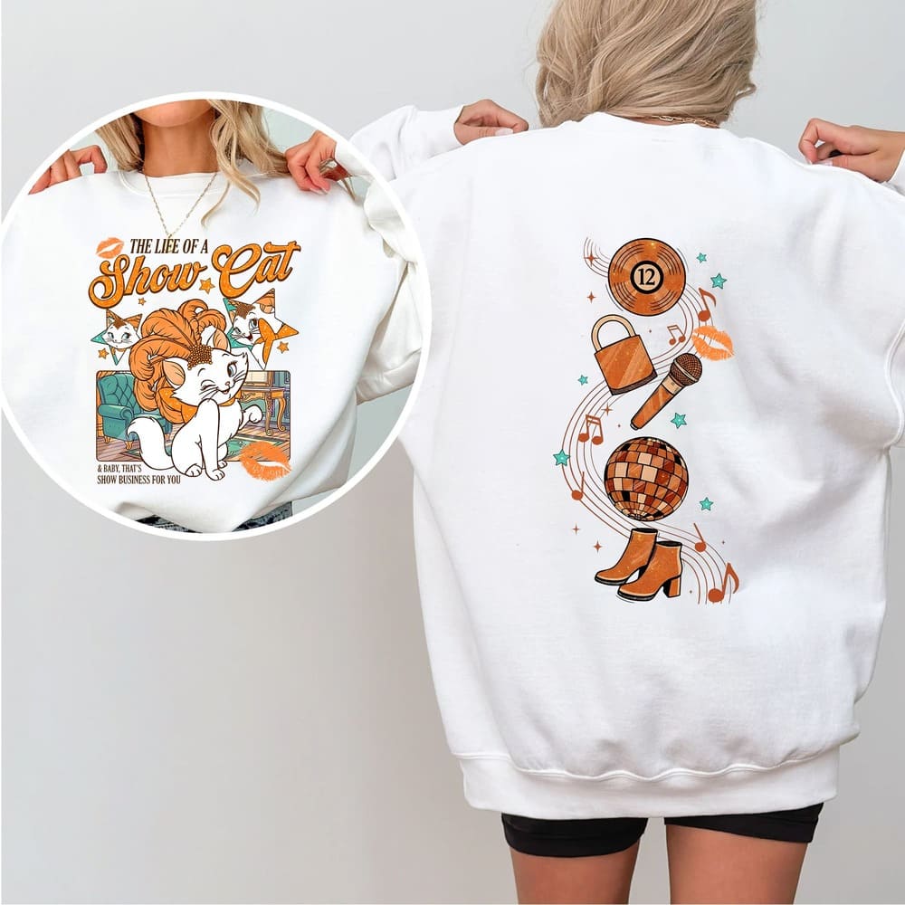 The Life Of Show Cat 2 Sides T-Shirt The Life Of Show Cat 2 Sides T-Shirt
