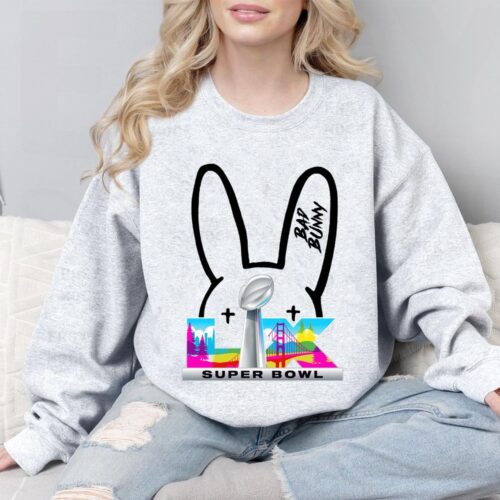Bad Bunny Supers Bowl T-shirt Bad Bunny Supers Bowl T-shirt