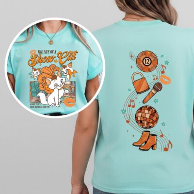 The Life Of Show Cat 2 Sides T-Shirt