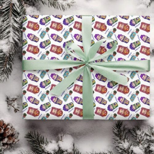 Huntrix Kpop Demon Hunters Wrapping Paper Version 2