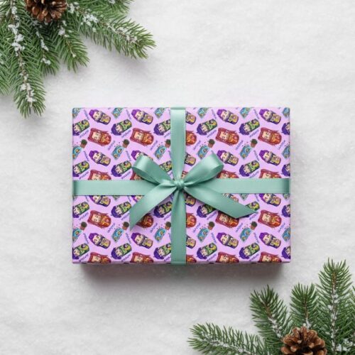 Huntrix Kpop Demon Hunters Wrapping Paper Version 3