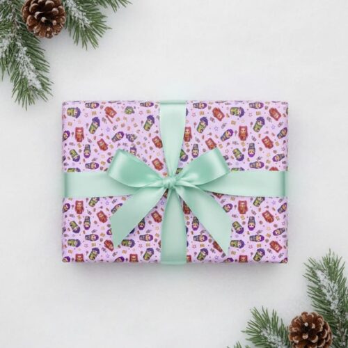 Huntrix Kpop Demon Hunters Wrapping Paper Version 4