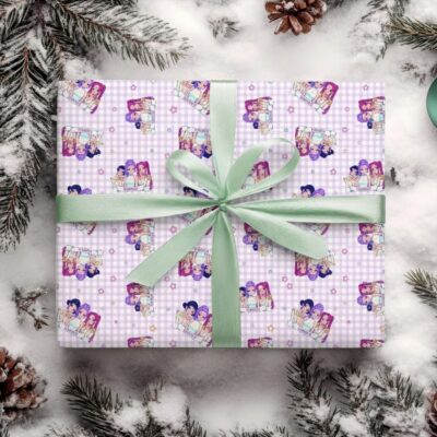 Huntrix Kpop Demon Hunters Wrapping Paper