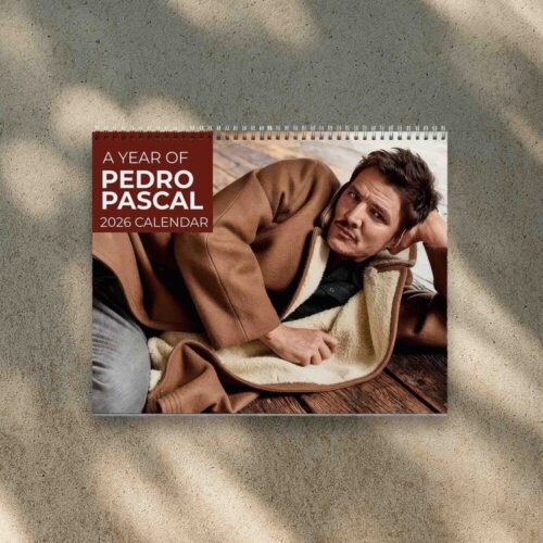 A Year Of Pedro Pascal 2026 Calendar | Home Decor, Office Decor, Fan Gift A Year Of Pedro Pascal 2026 Calendar | Home Decor, Office Decor, Fan Gift