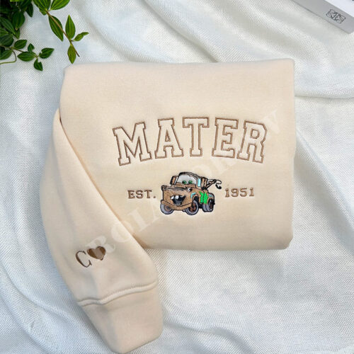 McQueen & Sally & Mater & Luigi  (Ver 6) – Embroidered Shirt
