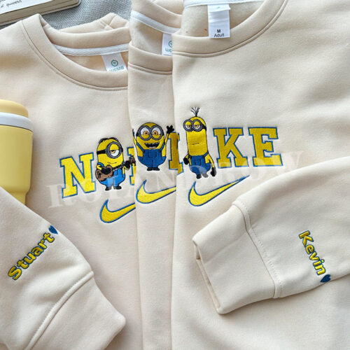 Kevin & Stuart & Bob (Minions) – Embroidered Sweatshirt