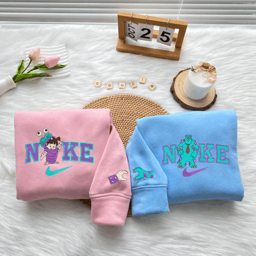 Sully & Boo (Monsters) – Embroidered Shirt