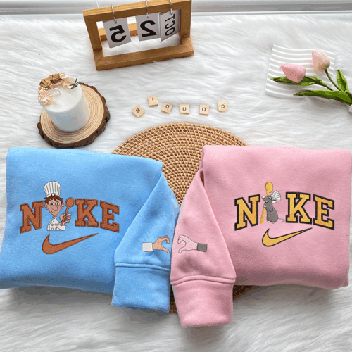 Alfredo Linguini and Ratatouille (Ver 2) – Embroidered Shirt