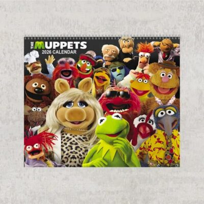 A Year Of The Muppet Show 2026 Calendar | Home Decor, Office Decor, Fan Gift