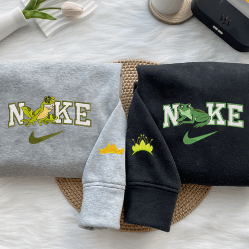 Tiana & Naveen Frog (Ver 2) – Embroidered Shirt