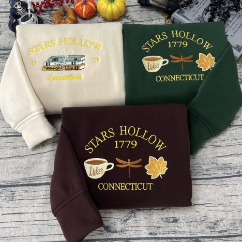 Gilmore Girls – Embroidered Sweatshirt/Hoodie/T-shirt