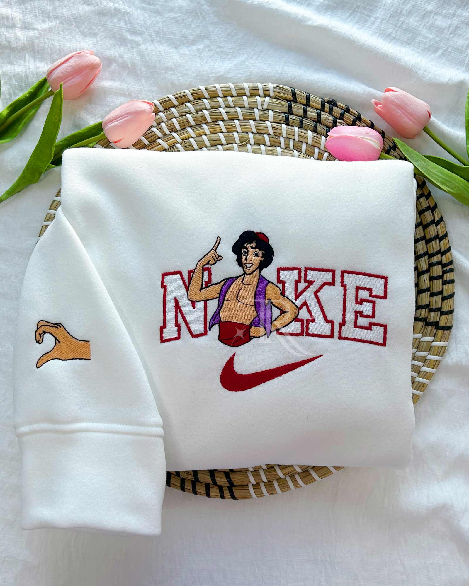 Aladdin and Jasmine – Embroidered Shirt Aladdin and Jasmine – Embroidered Shirt