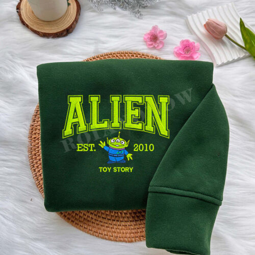 Alien Est. 2010 Toy Story  – Embroidered Sweatshirt