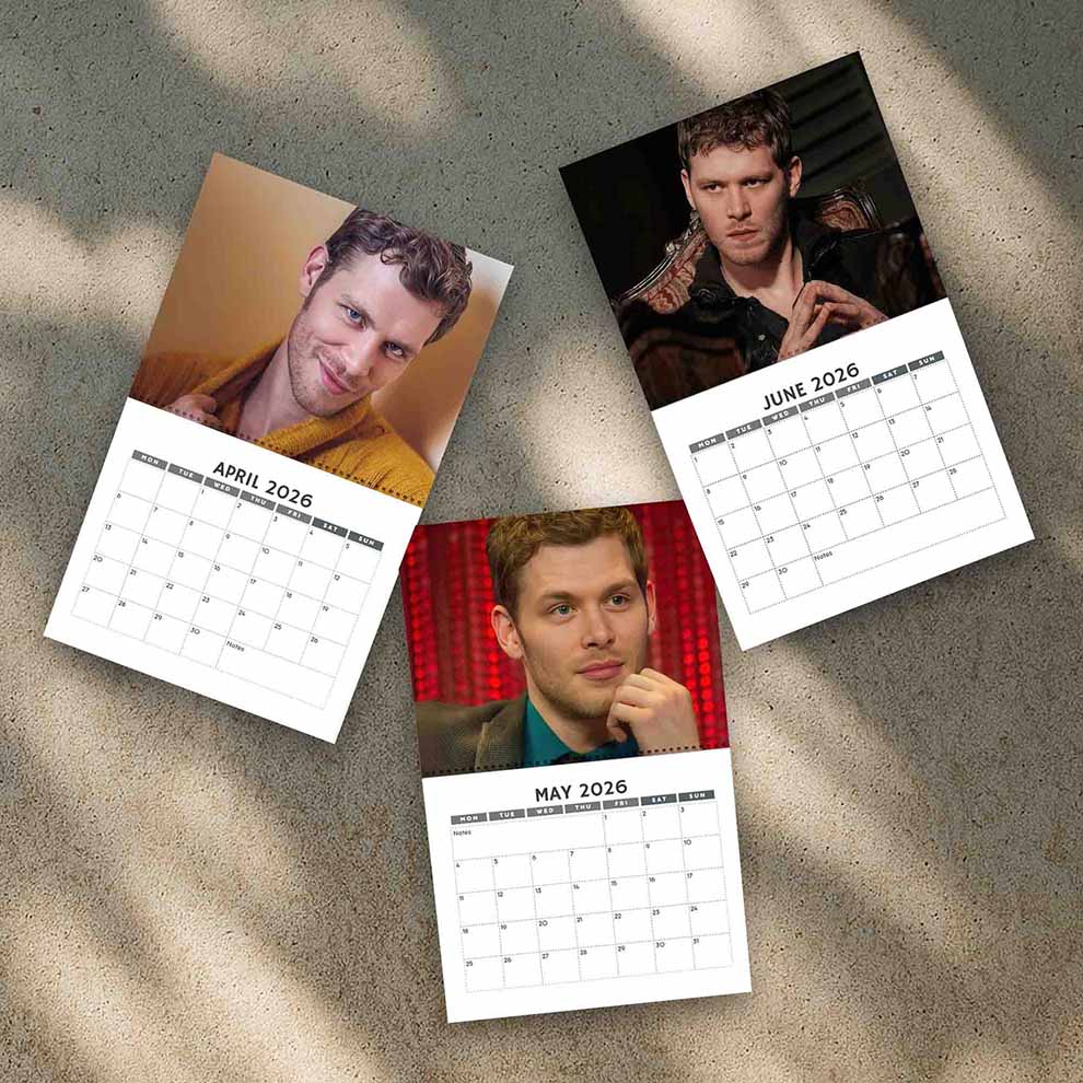 A Year of Klaus Mikaelson 2026 Calendar A Year of Klaus Mikaelson 2026 Calendar