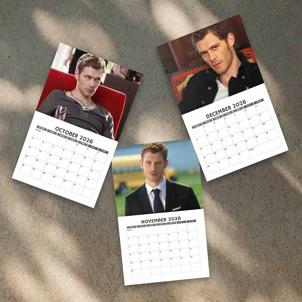 A Year of Klaus Mikaelson 2026 Calendar A Year of Klaus Mikaelson 2026 Calendar