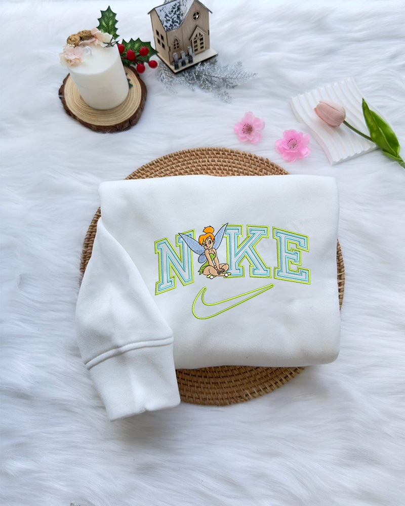 Tinker Bell and Peter Pan – Embroidered Shirt Tinker Bell and Peter Pan – Embroidered Shirt