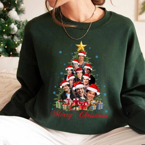 Christmas Damon Salvatore Sweatshirt, Damon Brothers Shirt for Women, Vintage Movie Shirt, Perfect Christmas Gift Casual Comfortable