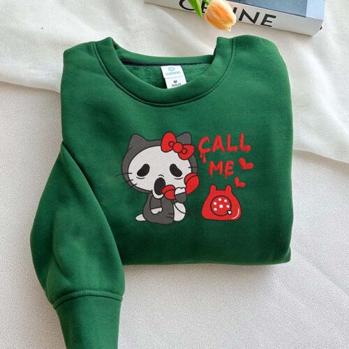 Hello Kitty (Ver Scream Halloween) – Embroidered Sweatshirt