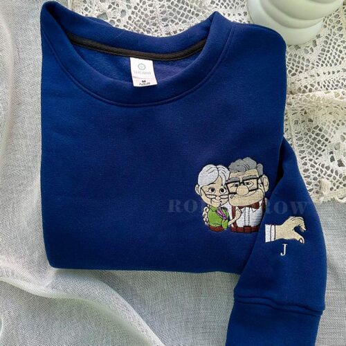 Carl And Ellie (Up Movie) Ver 6 – Embroidered Shirt