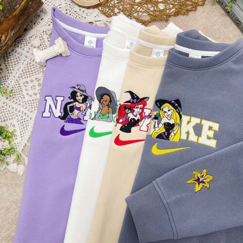 Princess Disney (ver Halloween) – Embroidered Sweatshirt/Hoodie/T-shirt