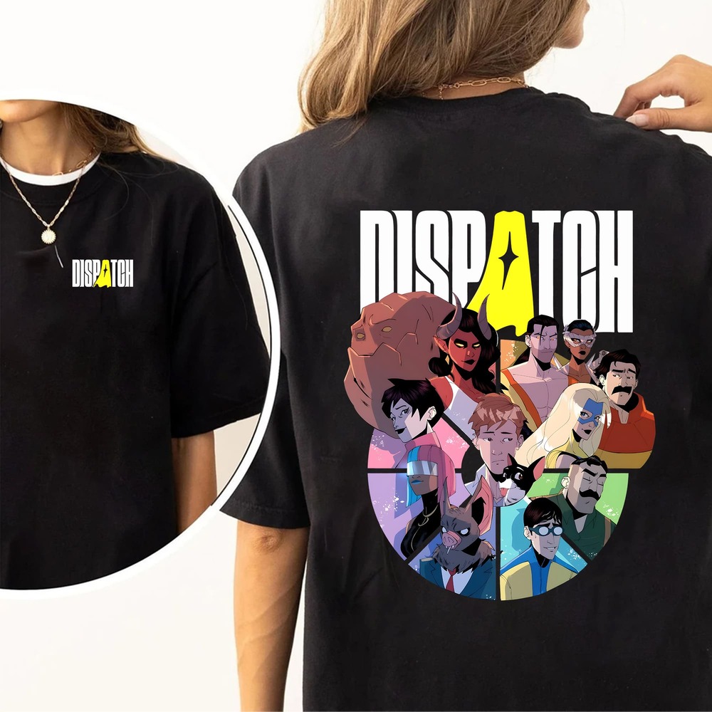 Dispatch 2 Sides Version 3 T-Shirt, Gift For Gamer Dispatch 2 Sides Version 3 T-Shirt, Gift For Gamer