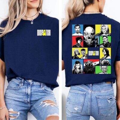 Dispatch Game 2 Sides T-Shirt, Gift For Gamer