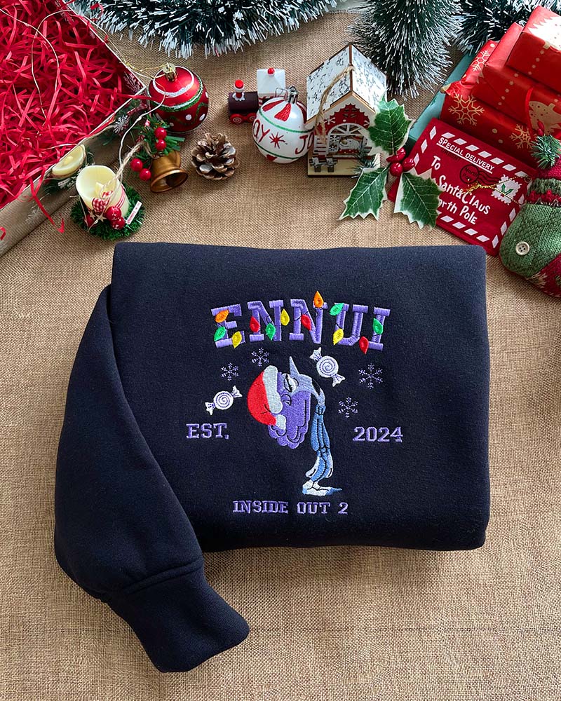 Inside Out Xmas- Embroidered Youth Sweatshirt/Hoodie/T-shirt Inside Out Xmas- Embroidered Youth Sweatshirt/Hoodie/T-shirt
