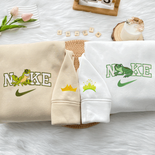 Tiana & Naveen Frog (Ver 2) – Embroidered Shirt