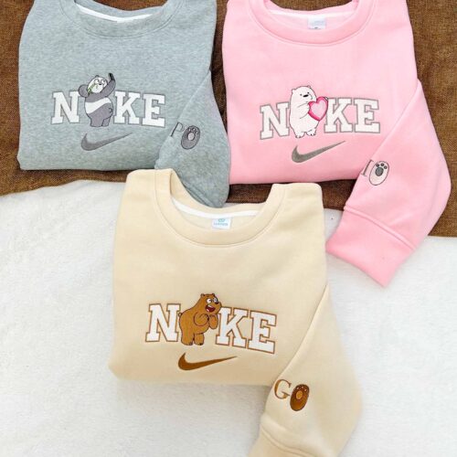 We Bare Bears – Embroidered Shirt