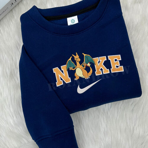 Glurak (Pokémon) – Embroidered Shirt