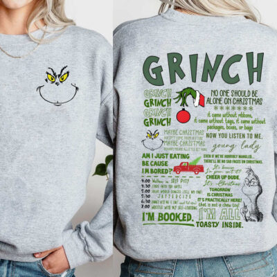 Retro Grinch Christmas Sweatshirt