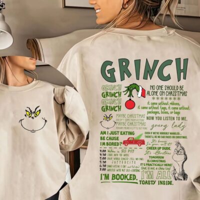 Retro Grinch Christmas Sweatshirt