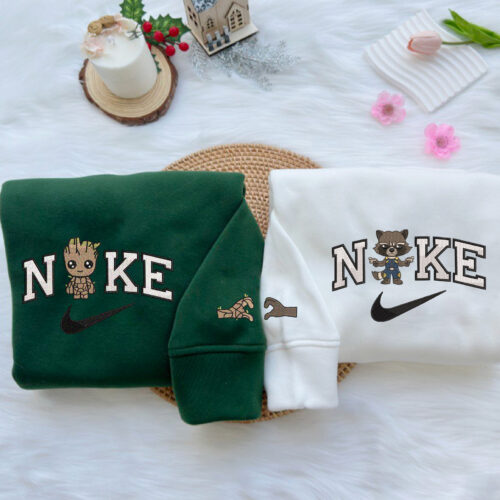 Groot and Rocket – Embroidered Shirt