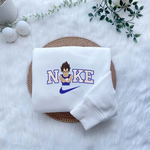 Vegeta, Bulma & Bulla (Naruto) – Embroidered Sweatshirt