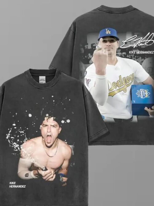 Kiké Hernandez Funny Quotes We Don’t Give A F Shirt Baseball Fan Gift