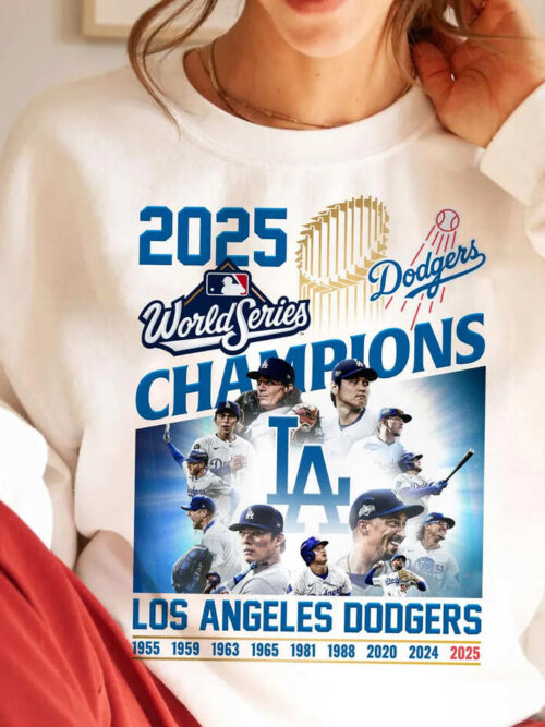 2025 LA Baseball World Series Champion Sweatshirt | Los Angeles Fan Gift