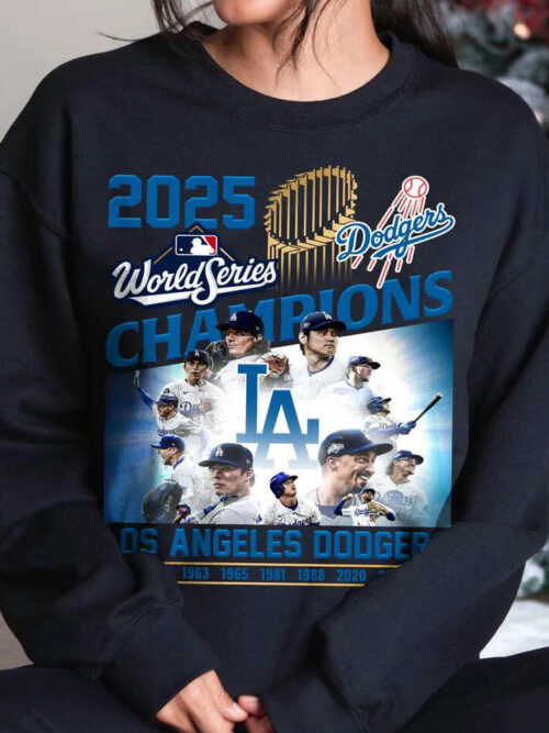 2025 LA Baseball World Series Champion Sweatshirt | Los Angeles Fan Gift