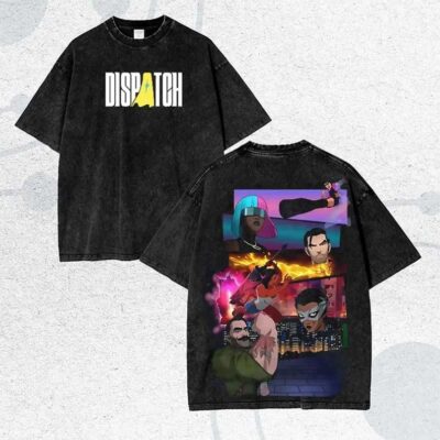 Dispatch 2 Sides T-Shirt, Gift For Gamer