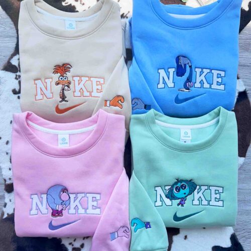 Inside Out Full Emotion – Embroidered Sweatshirt/Hoodie/T-shirt