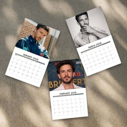 A Year Of Jonathan Bailey 2026 Calendar