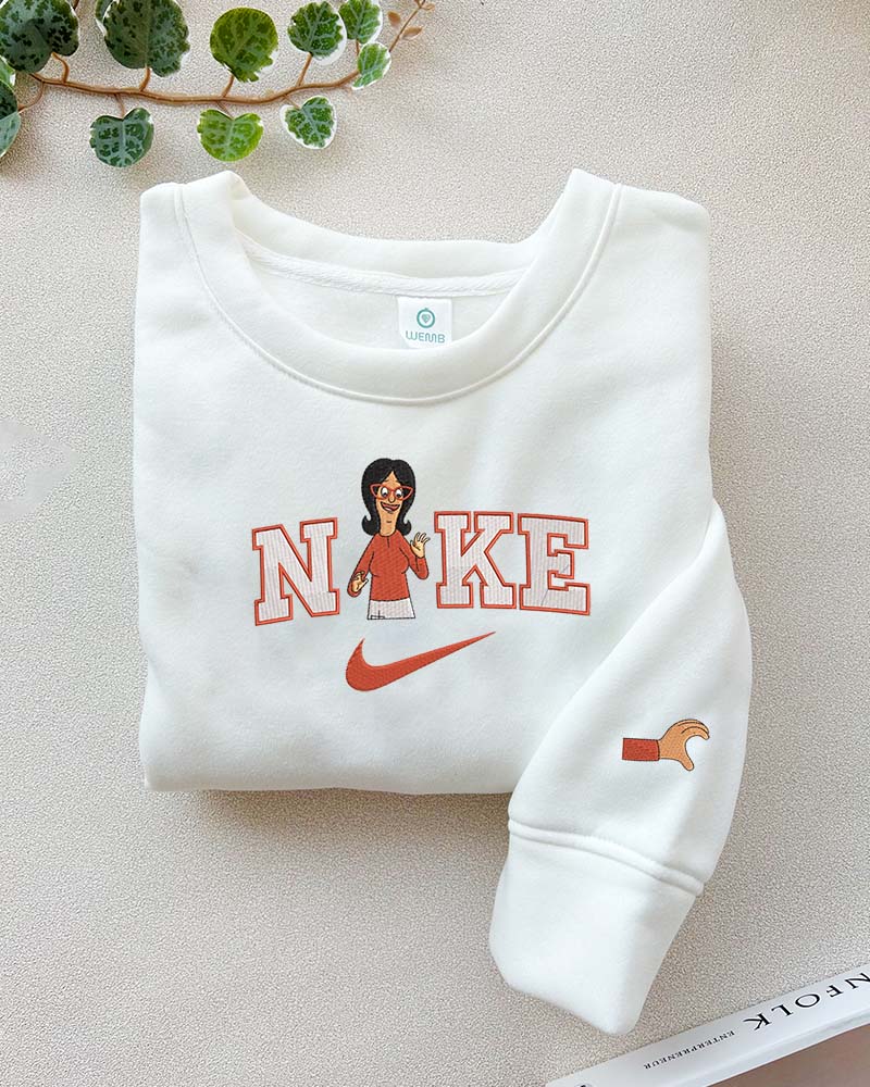 Linda Belcher & Bob Belcher (Bob’s Burgers) – Embroidered Sweatshirt Linda Belcher & Bob Belcher (Bob’s Burgers) – Embroidered Sweatshirt