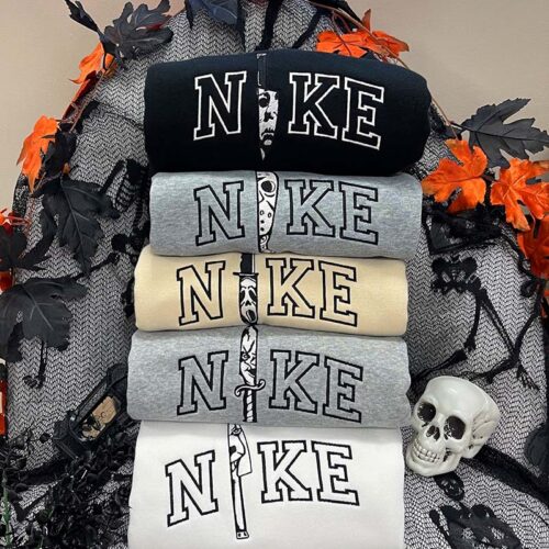 Michael Myers, Scream, Jason Voorhees, Chucky & Pennywise  – Emboroidered Sweatshirt/Hoodie/T-shirt