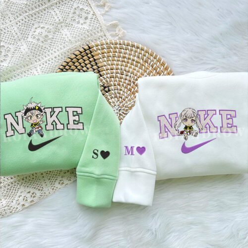 Asta and Noelle Silva (Black Clover) – Embroidered Shirt