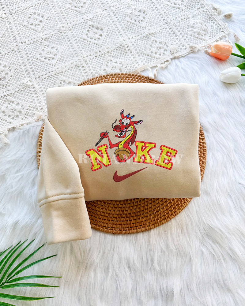 Mushu – Embroidered Sweatshirt Mushu – Embroidered Sweatshirt