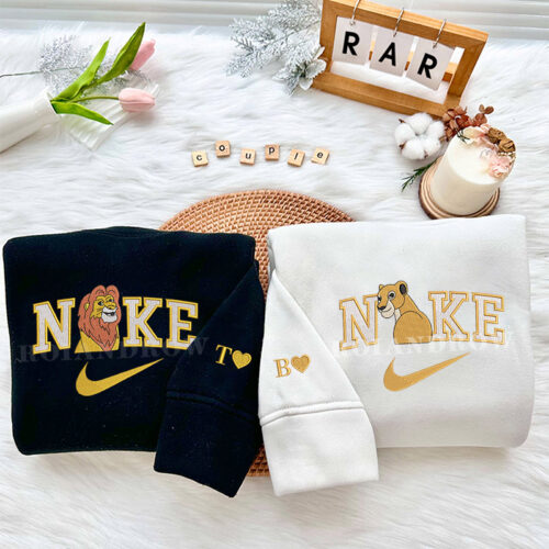 Simba & Nala Ver 2 (The Lion King) – Embroidered Shirt