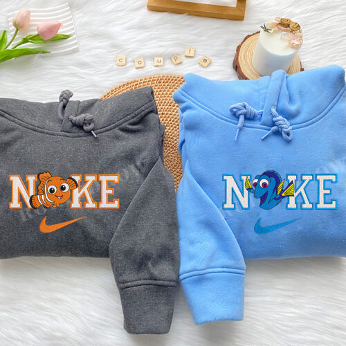 Nemo and Dory –  Embroidered Shirt