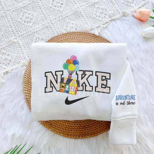 Flying House (Up Movie) – Embroidered Shirt