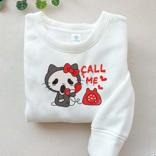 Hello Kitty (Ver Scream Halloween) – Embroidered Sweatshirt