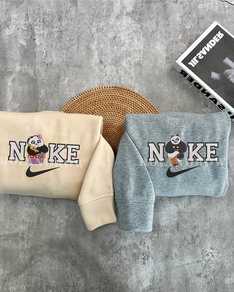 Kung Fu Panda and Lei Lei – Embroidered Shirt Kung Fu Panda and Lei Lei – Embroidered Shirt