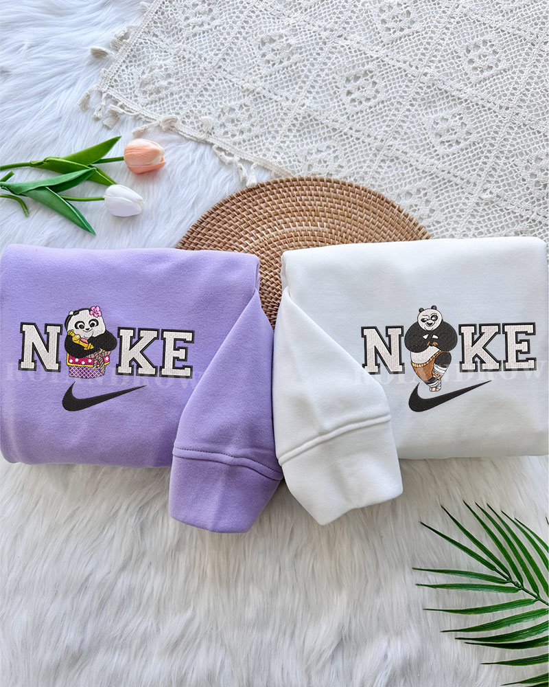 Kung Fu Panda and Lei Lei – Embroidered Shirt Kung Fu Panda and Lei Lei – Embroidered Shirt